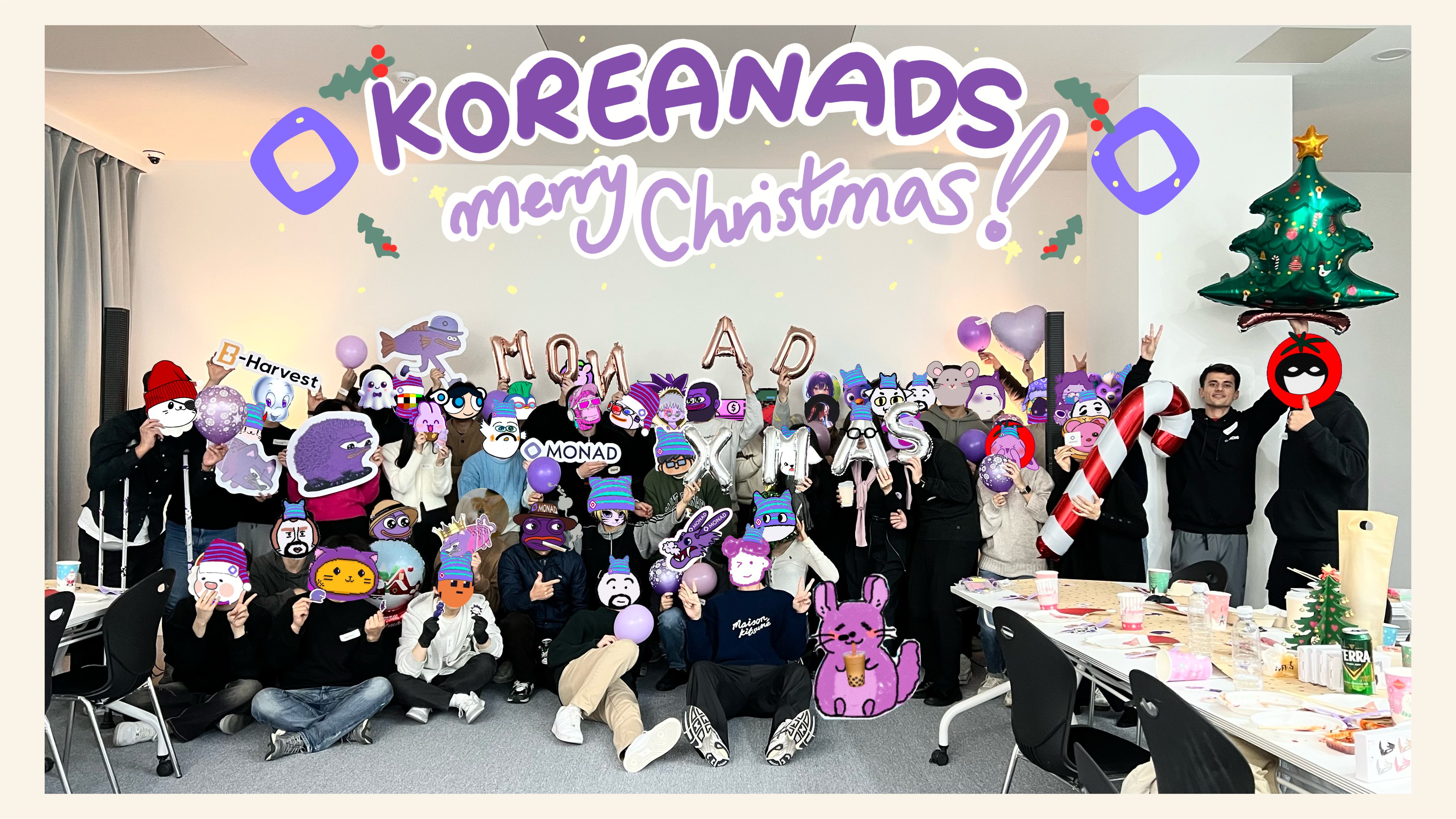 Chrismas Party with Koreanads